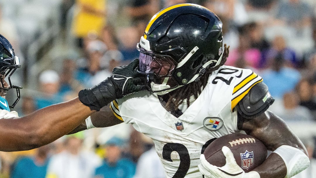 Pittsburgh Steelers running back Kaleb Johnson