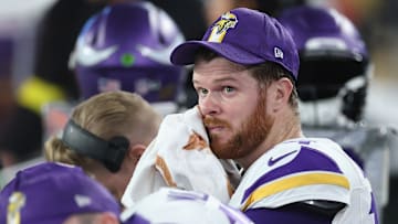 Sam Darnold with the Minnesota Vikings
