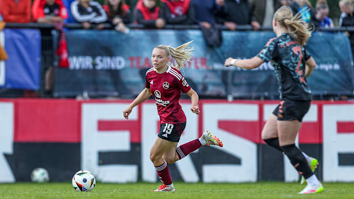 Anny Kerim-Lindland im Einsatz für Nürnberg Anny Kerim-Lindland im Einsatz für Nürnberg