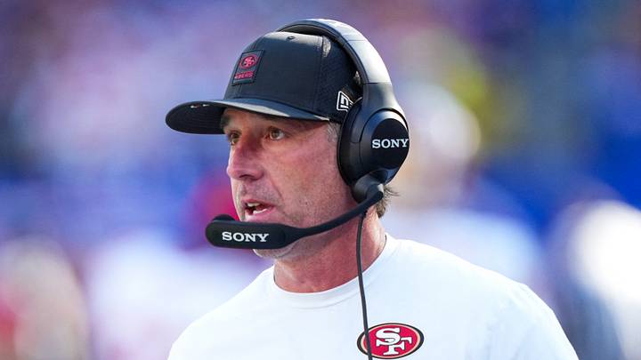 San Francisco 49ers head coach Kyle Shanahan