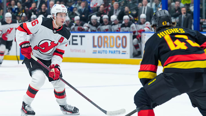 New Jersey Devils v Vancouver Canucks