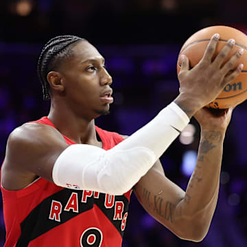 Toronto Raptors forward RJ Barrett.