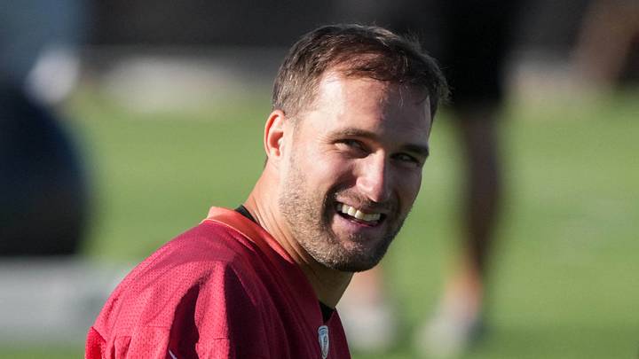 Las Vegas Raiders quarteback Kirk Cousins 