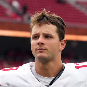 Brock Purdy hasn't played since Sept. 28 due to a toe injury.