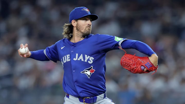 The Toronto Blue Jays are favored with starting pitcher Kevin Gausman on the mound.