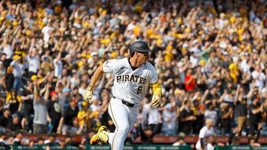 Konnor Griffin of Pittsburgh Pirates runs
