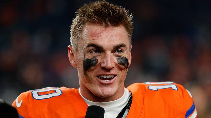 Denver Broncos quarterback Bo Nix 
