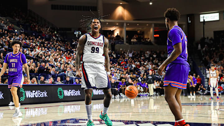 Gonzaga senior guard Khalif Battle. Gonzaga senior guard Khalif Battle.