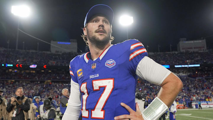 Josh Allen is the AFC's Player of the Week. Josh Allen is the AFC's Player of the Week.