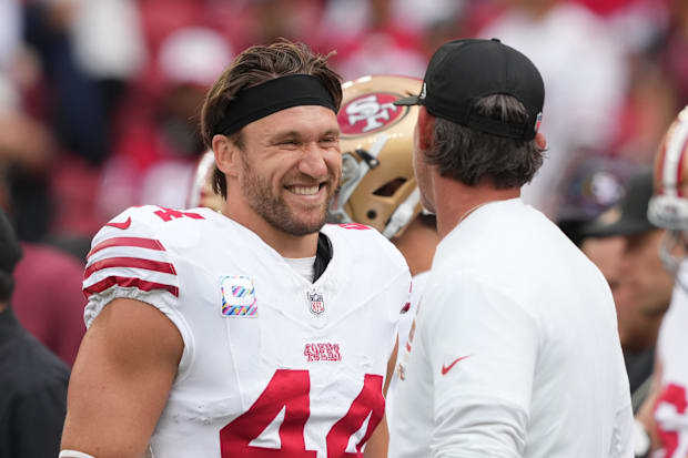 San Francisco 49ers fullback Kyle Juszczyk (44).