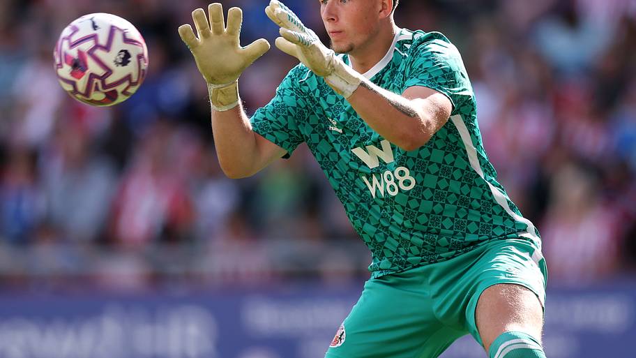 Sunderland goalkeeper Anthony Patterson in action during the pre-season friendly match between Sunderland and Rayo Vallecano.