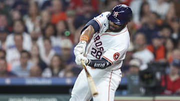 Houston Astros first baseman Jon Singleton (28) 