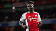 Saka is out injured