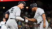 La marca de jonrones de los Yankees parece destinada a caer en manos de Aaron Judge