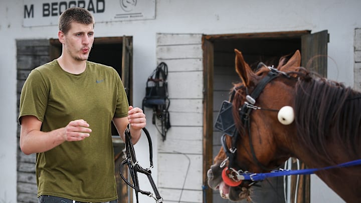 Nikola Jokic Sighting In Belgrade