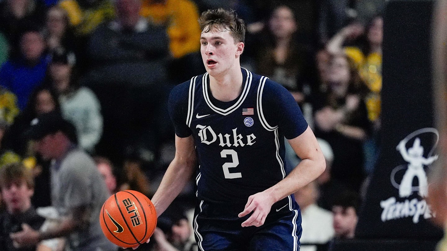 Basketball World Reacts To Cooper Flagg’s Performance In NC State-Duke Game