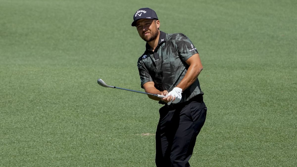 San Diego State's Xander Schauffele, JJ Spaun and Justin