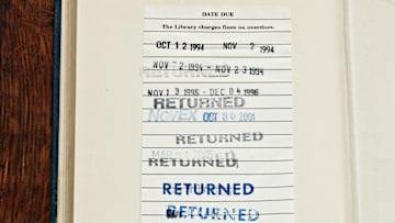 Fifty years is a long time to keep a library book.