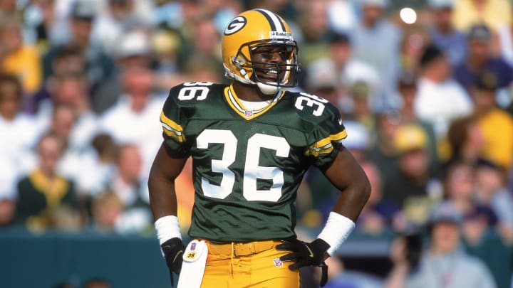 Green Bay Packers safety LeRoy Butler