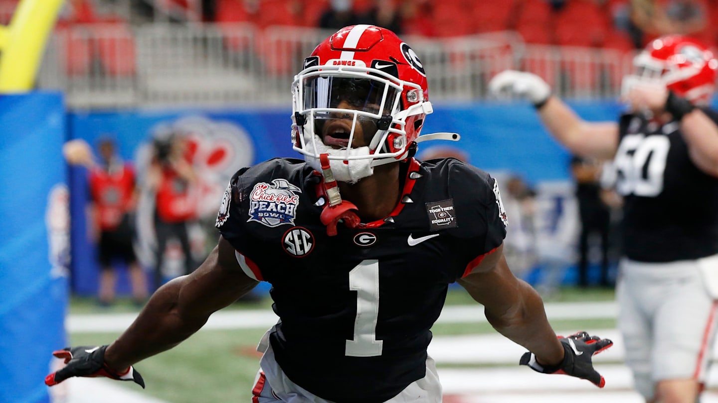 Georgia bulldogs black jersey clearance