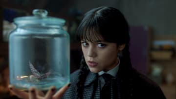 Wednesday. Jenna Ortega as Wednesday Addams in episode 207 of Wednesday. Cr. Courtesy of Netflix © 2025