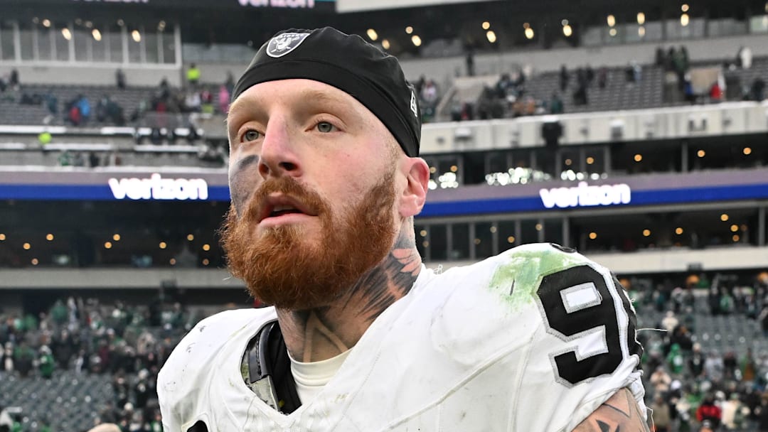 Las Vegas Raiders defensive end Maxx Crosby 