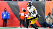Pittsburgh Steelers wide receiver Van Jefferson catches a pass in the fourth quarter.