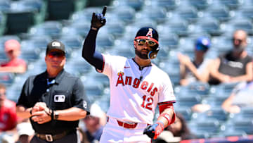 Oakland Athletics v Los Angeles Angels