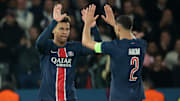 Désiré Doué et Achraf Hakimi - PSG