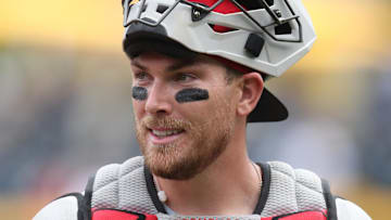 Cincinnati Reds catcher Tyler Stephenson (37)