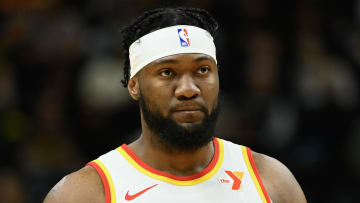 Bruno Fernando #24 of the Atlanta Hawks