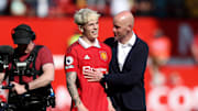 Erik ten Hag kembali sampaikan harapan untuk perkembangan Alejandro Garnacho di Manchester United