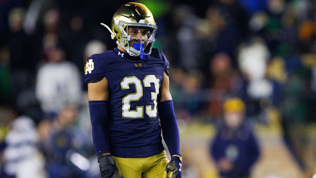  at Notre Dame Stadium on Saturday, Nov. 9, 2024, in South Bend.