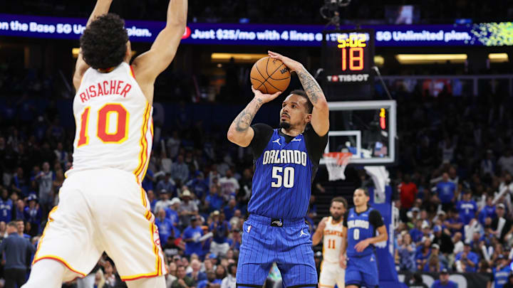 Anthony helped the Magic advance to the first round of the Eastern Conference playoffs. Anthony helped the Magic advance to the first round of the Eastern Conference playoffs.