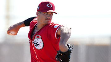 Cincinnati Reds pitcher Chase Petty