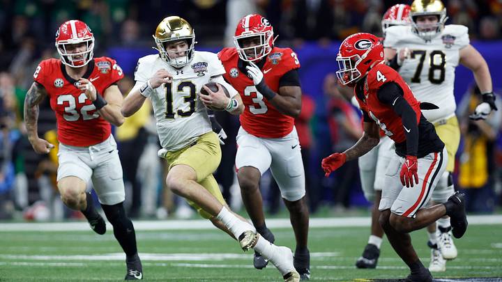 91st Allstate Sugar Bowl  - Notre Dame v Georgia
