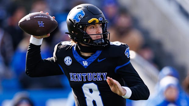 Kentucky quarterback Cutter Boley in 202
