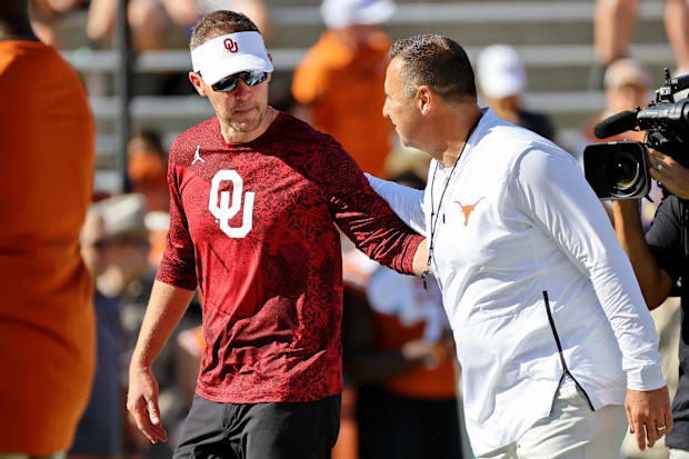 Steve Sarkisian, Texas Longhorns football, Lincoln Riley, Oklahoma Sooners football