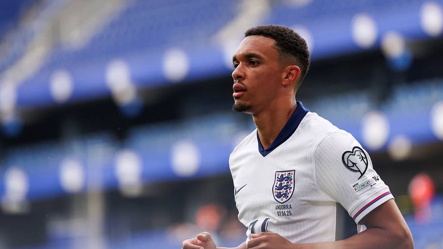 Trent Alexander-Arnold in an England kit.