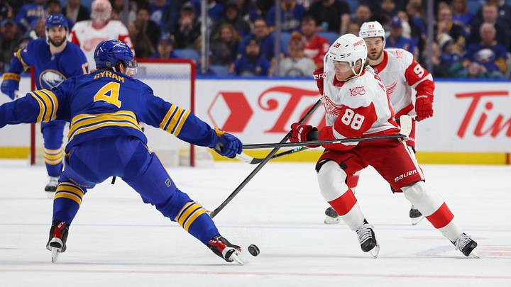 Former Detroit Red Wings right wing Patrick Kane (88): Timothy T. Ludwig-Imagn Images