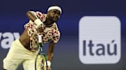 Mar 27, 2023; Miami, Florida, US; Francis Tiafoe (USA).
