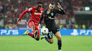Jeremie Frimpong y Mario Hermoso