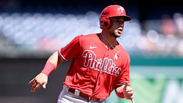 Philadelphia Phillies catcher Rafael Marchán