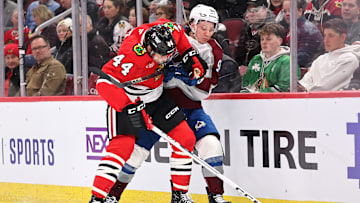 The Colorado Avalanche got a clear mesdage from the Chicago Blackhawks following Frank Nazar's extension.