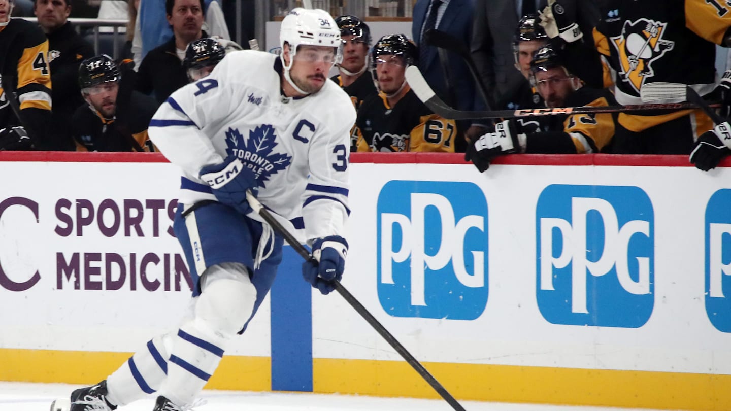 Toronto Maple Leafs' Auston Matthews Remains Out