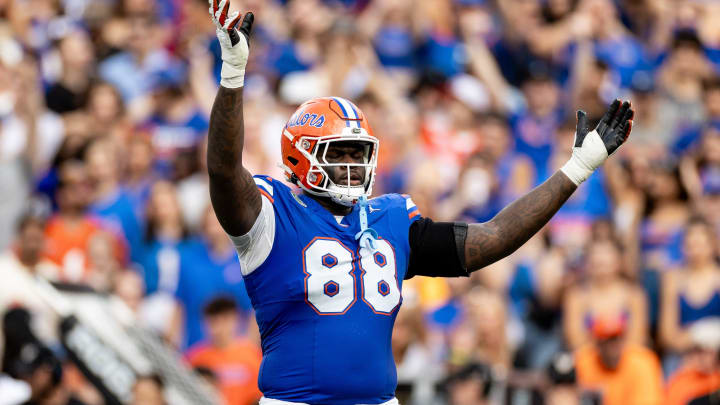 Florida Gators defensive lineman Caleb Banks is a budding star for the Gators.