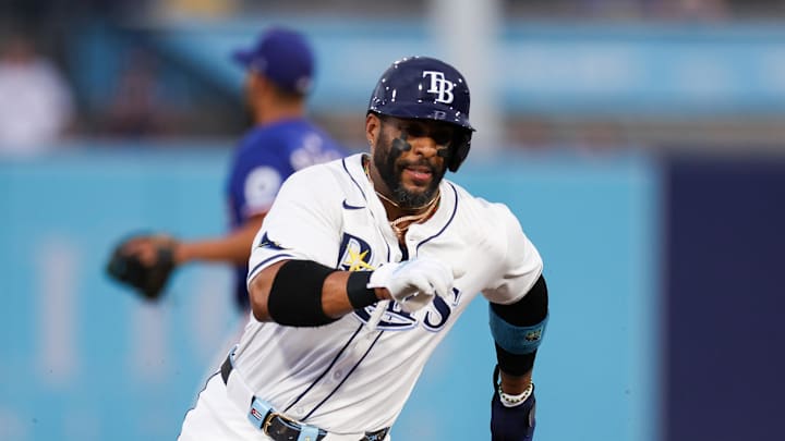 Yandy Diaz's power hitting metrics are pointing us to his home run prop against the Rangers on Thursday.