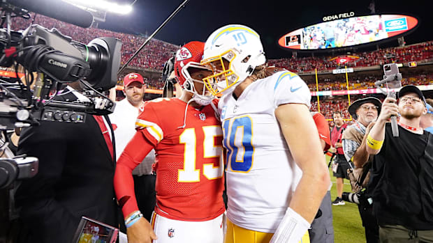 Patrick Mahomes and Justin Herbert
