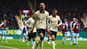 Fabinho celebrates