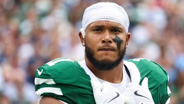 NY Jets linebacker Jermaine Johnson